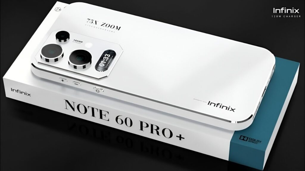 Infinix Note 60 Pro+ 5G 2026: pantalla inmersiva, cámara avanzada y rendimiento ultrarrápido