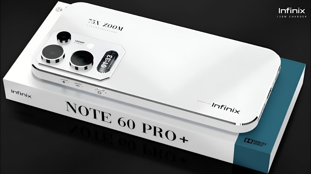 Infinix Note 60 Pro+ 5G 2026: pantalla inmersiva, cámara avanzada y rendimiento ultrarrápido