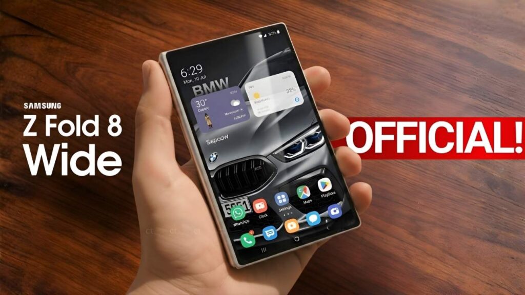 Samsung Galaxy Z Fold 8 Wide: especificaciones, precio y novedades 2026